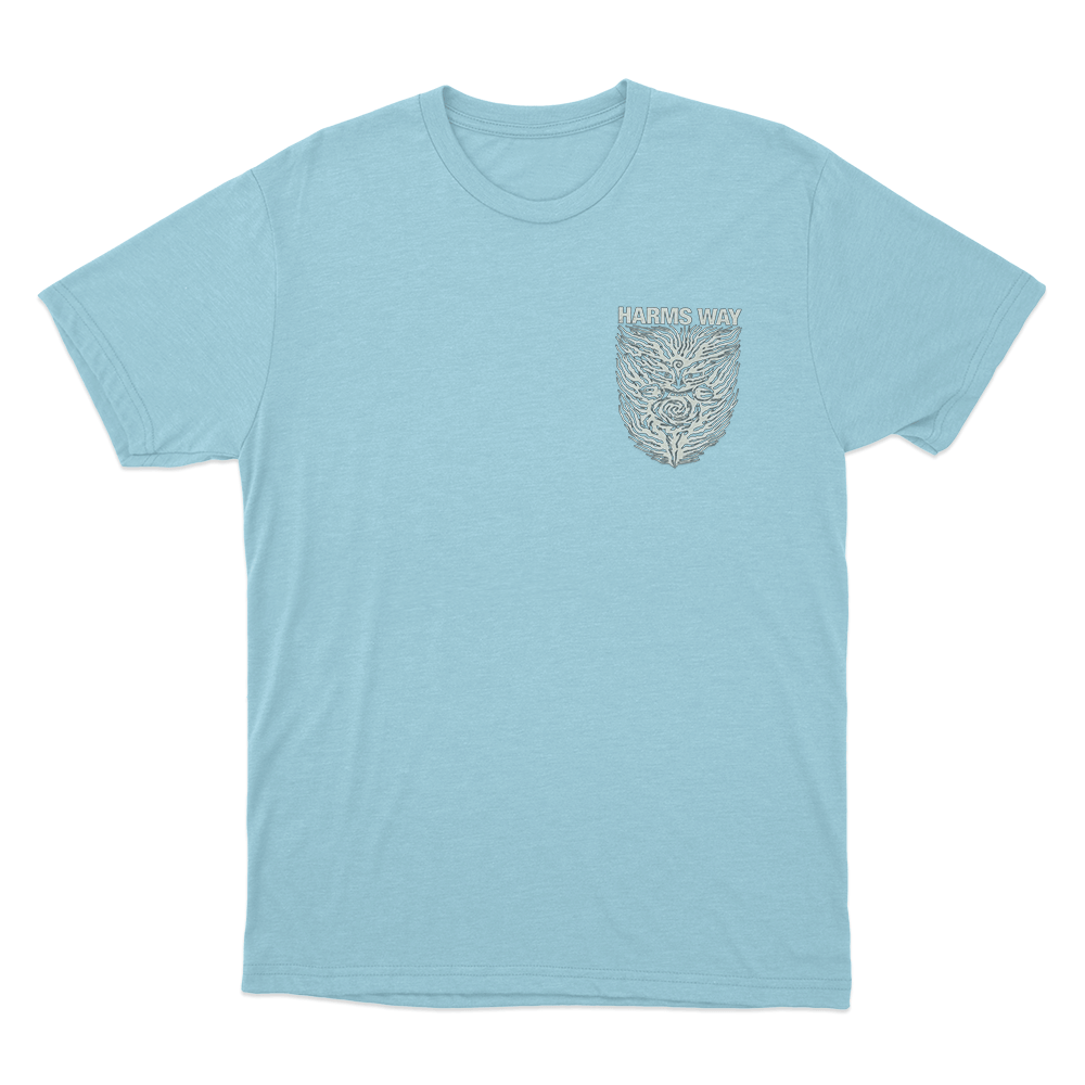 Azeta Unisex T Shirt Sky Blue Azeta Unisex T Shirt Sky Blue