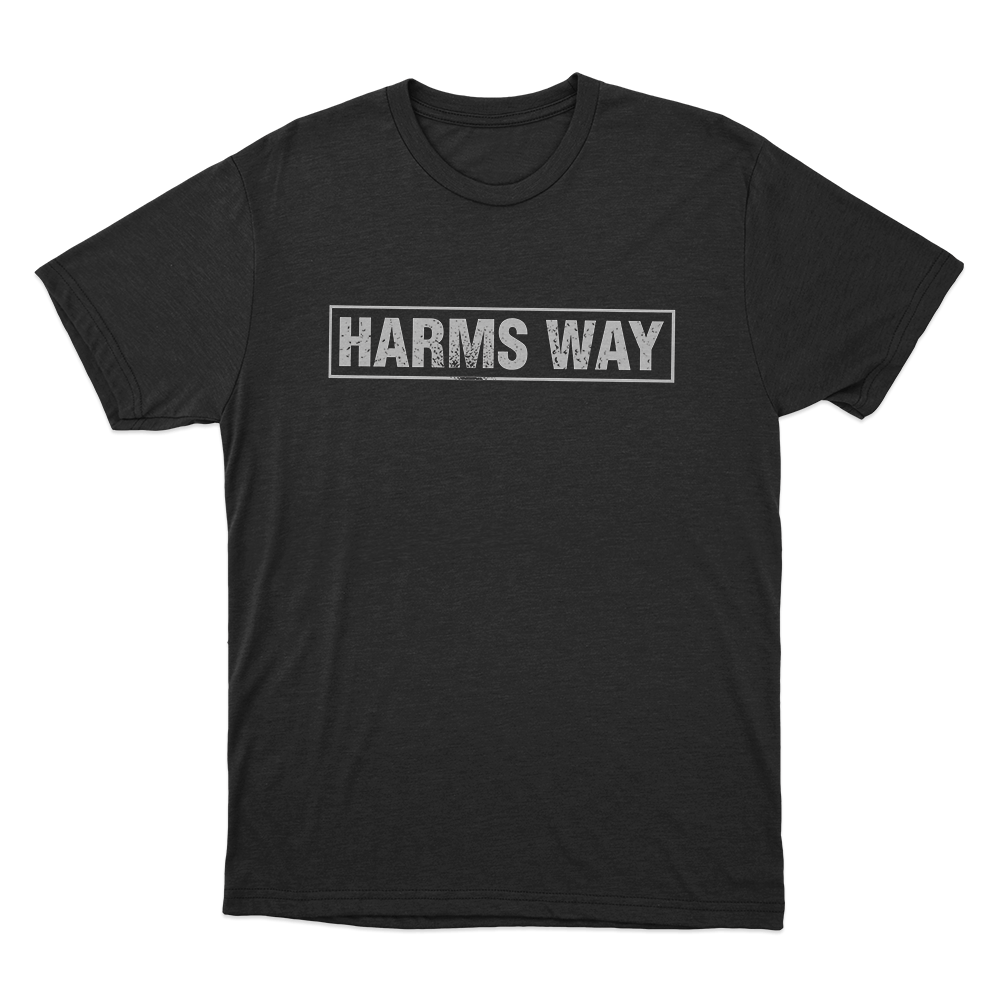 Harms Way Logo Unisex T Shirt Black Harms Way Logo Unisex T Shirt Black