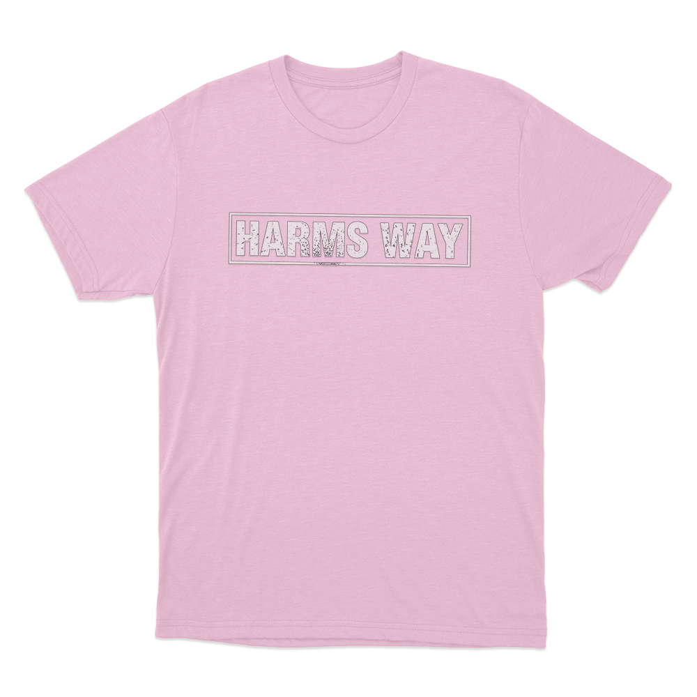 Harms Way Logo Unisex T Shirt Pink Harms Way Logo Unisex T Shirt Pink