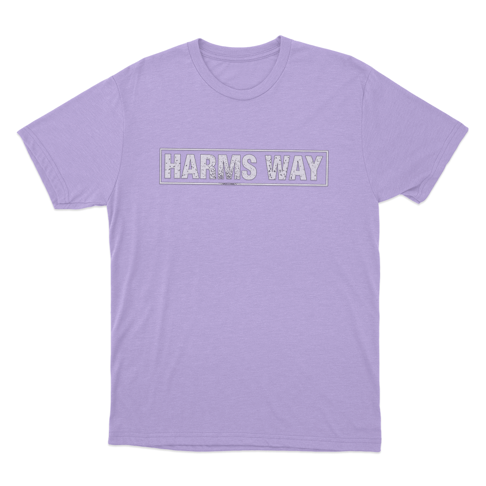 Harms Way Logo Unisex T Shirt Purple Harms Way Logo Unisex T Shirt Purple