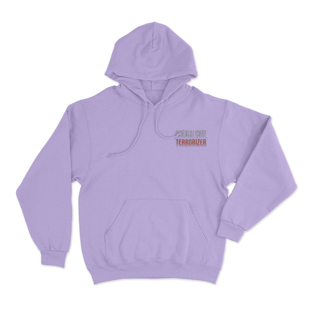 Terrorizer Harms Way Unisex Hoodie Purple Terrorizer Harms Way Unisex Hoodie Purple