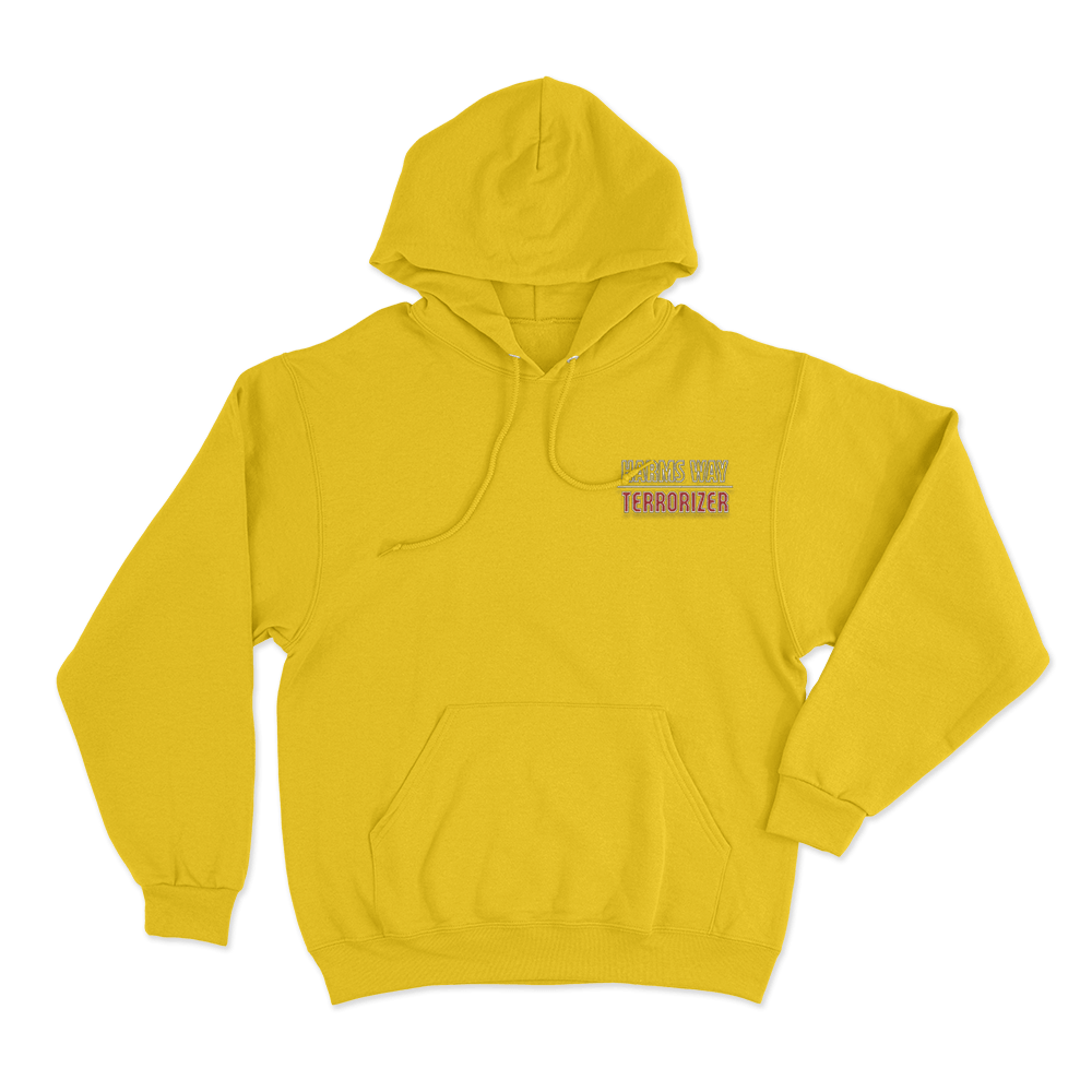 Terrorizer Harms Way Unisex Hoodie Yellow Terrorizer Harms Way Unisex Hoodie Yellow