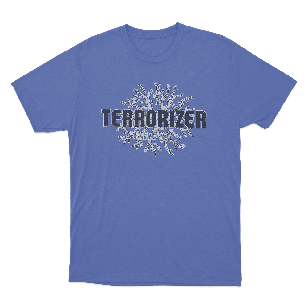 Terrorizer Unisex T Shirt Blue Terrorizer Unisex T Shirt Blue