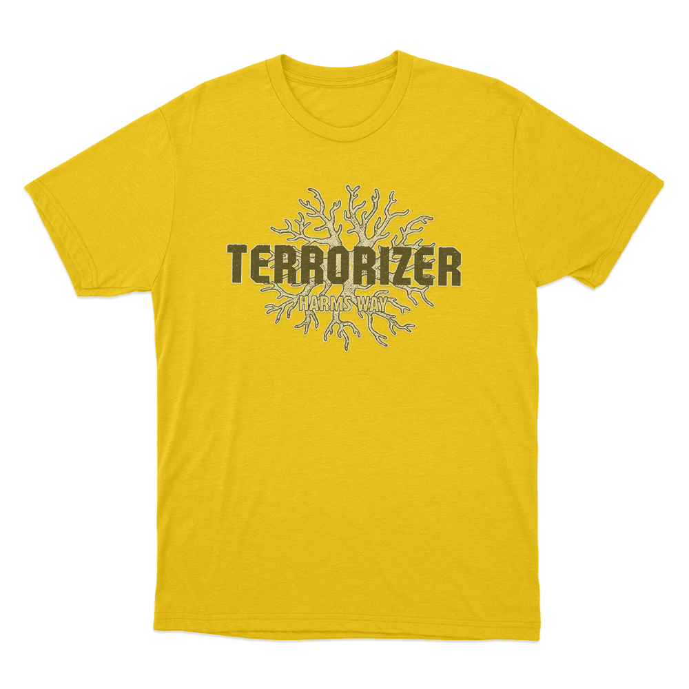 Terrorizer Unisex T Shirt Yellow Terrorizer Unisex T Shirt Yellow